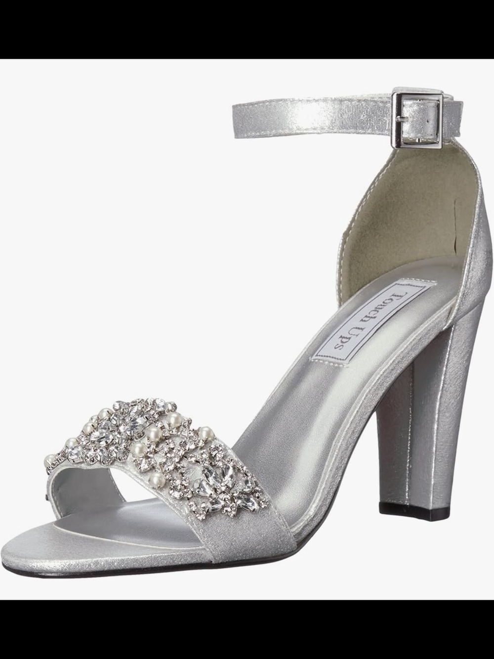 Benjamin Walk Touch Ups Felicity Women's Sandal Silver Jeweled Size 6M